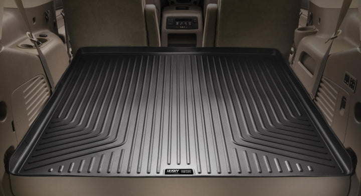 Husky Liners 11-12 Toyota Sienna WeatherBeater Gray Rear Cargo Liner (w/Man. Storing 3rd Row Seats) - Premium Floor Mats - Rubber from Husky Liners - Just 450.12 SR! Shop now at Motors