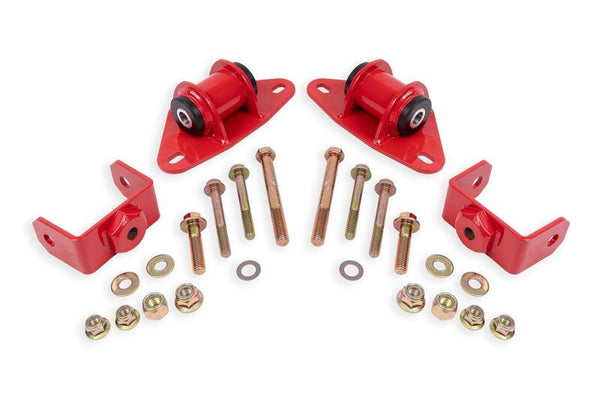 BMR 14-19 Chevrolet Corvette Motor Mount Kit - Red - Premium Engine Mounts from BMR Suspension - Just 842.82 SR! Shop now at Motors
