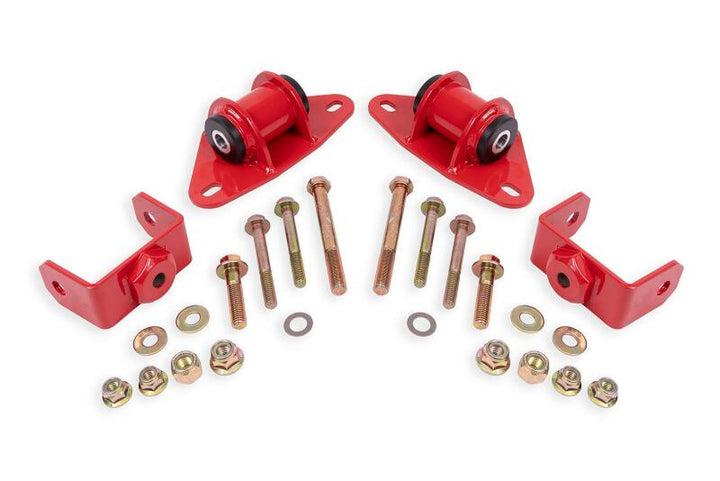 BMR 14-19 Chevrolet Corvette Motor Mount Kit - Red - Premium Engine Mounts from BMR Suspension - Just 842.82 SR! Shop now at Motors
