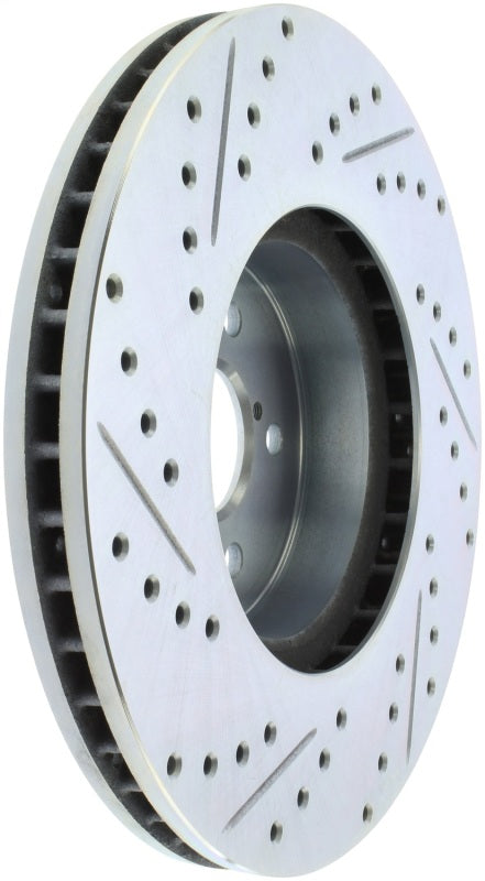 StopTech 05-14 Subaru Legacy Select Sport Drilled & Slotted Rotor - Left - Premium Brake Rotors - Slot & Drilled from Stoptech - Just 513.71 SR! Shop now at Motors