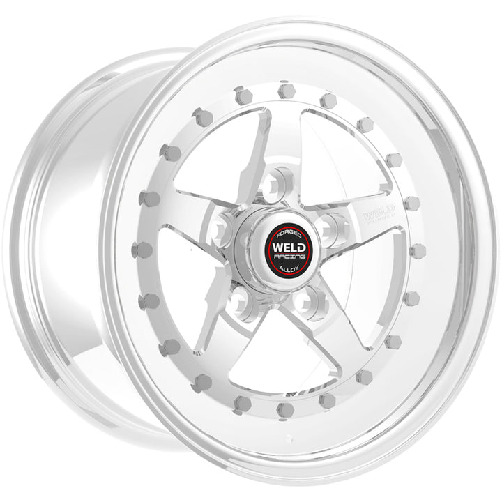 Weld Weldstar 15x10 / 5x4.5 BP / 3.5in. BS Polished Wheel - Non-Beadlock - Premium Wheels - Forged from Weld - Just 2867.12 SR! Shop now at Motors