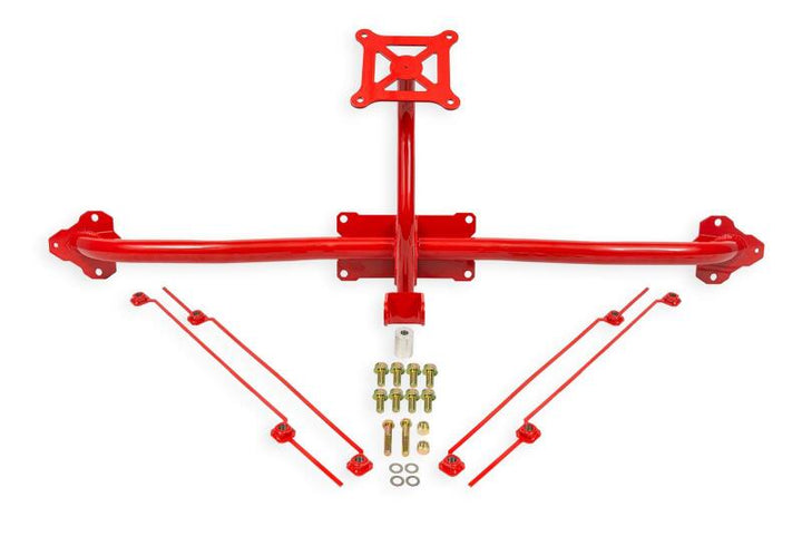 BMR 14-19 Chevrolet Corvette C7 Bolt-On Parachute Mount - Red - Premium Brackets from BMR Suspension - Just 1846.41 SR! Shop now at Motors