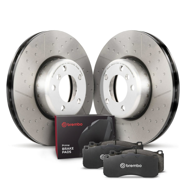 Brembo OE 12-15 BMW 328i/14-15 428i Rear Disc Brake Kit - Premium Brake Rotors - OE from Brembo OE - Just 2842.83 SR! Shop now at Motors