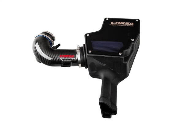 Corsa 2018-2023 Ford Mustang GT 5.0L V8 Carbon Fiber Air Intake w/ Oiled Air Filter - Premium Cold Air Intakes from CORSA Performance - Just 2990.71 SR! Shop now at Motors