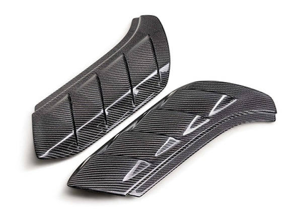 Ford Racing 22-24 Bronco Raptor 2x2 Twill Carbon Fiber Fender Vent Set- Gloss - Premium Spoilers from Ford Racing - Just 4693.81 SR! Shop now at Motors