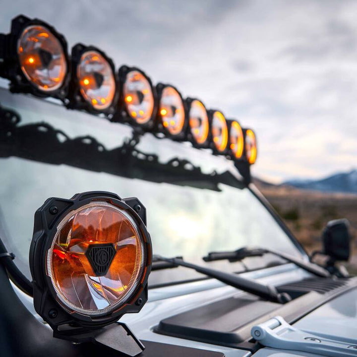 KC HiLiTES Gravity Titan LED 6in. - Single Light (Spot Beam) - Premium Light Bars & Cubes from KC HiLiTES - Just 1502.30 SR! Shop now at Motors