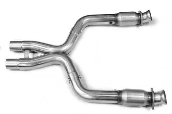 Kooks 11-14 Ford Shelby GT500 5.4L / 5.8L 4V 3in x 2 3/4in OEM Cat SS X-Pipe Kooks HDR Req - Premium X Pipes from Kooks Headers - Just 5111.98 SR! Shop now at Motors