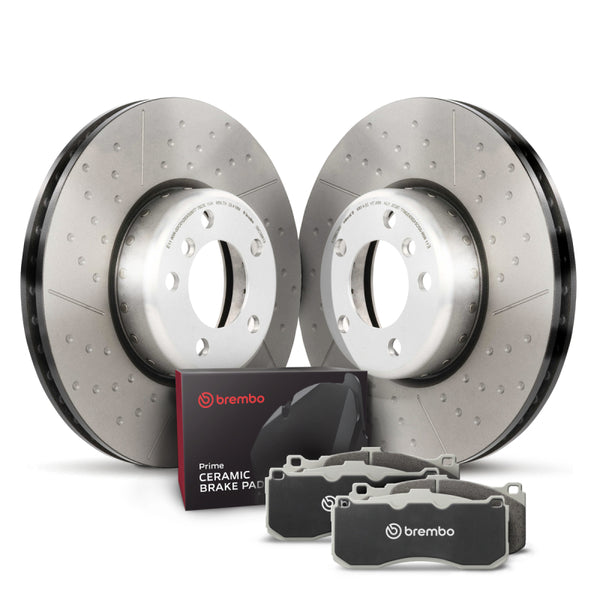 Brembo OE 12-15 BMW 328i/14-15 428i Rear Disc Brake Kit - Premium Brake Rotors - OE from Brembo OE - Just 2809.82 SR! Shop now at Motors