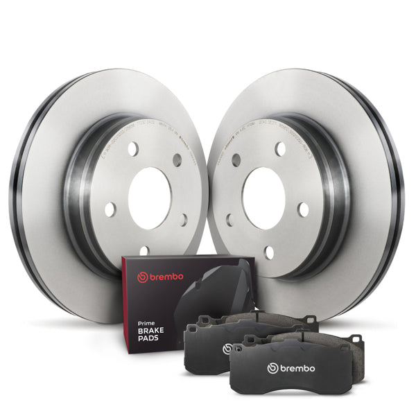 Brembo OE 2021 Land Rover Defender 90/18-19 Discovery/21-23 Discovery Front Disc Brake Kit - Premium Brake Rotors - OE from Brembo OE - Just 1795.13 SR! Shop now at Motors