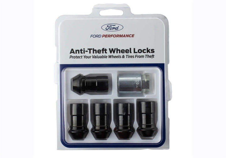 Ford Racing 2023+ Ford Bronco Raptor  M14 x 1.5 Black Security Lug Nut Kit - Set of 5 - Premium Lug Nuts from Ford Racing - Just 281.27 SR! Shop now at Motors