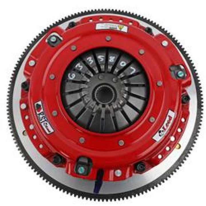 McLeod RXT Twin Disc Clutch Kit 18-23 Ford Mustang RXT 1 1/8 x 26 Spline 164T 8 Bolt AL Flywheel - Premium Clutch Kits - Multi from McLeod Racing - Just 4260.33 SR! Shop now at Motors