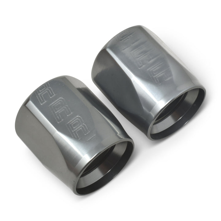 Russell Hose End Socket -8 AN Polished & Gray Anodized (2 Pack) - Premium Fittings from Russell - Just 26.11 SR! Shop now at Motors