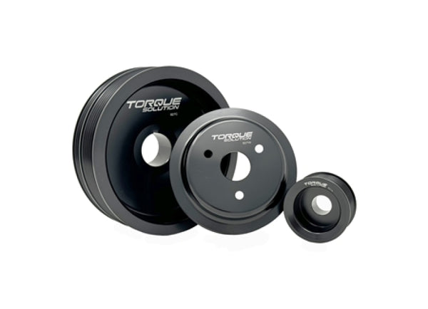 Torque Solution Mazda3 Mazda6 MX-5 Miata CX Lightweight Pulley Kit - Premium Pulleys - Crank, Underdrive from Torque Solution - Just 1337.88 SR! Shop now at Motors