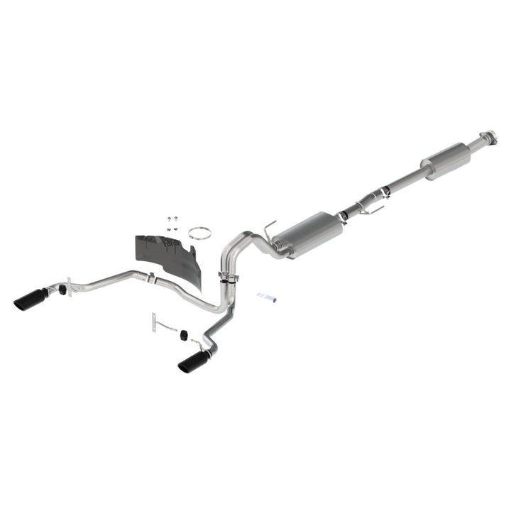 Ford Racing 21-24 F-150 Touring Rear Exit Exhaust - Black Tips - Premium Catback from Ford Racing - Just 7427.51 SR! Shop now at Motors