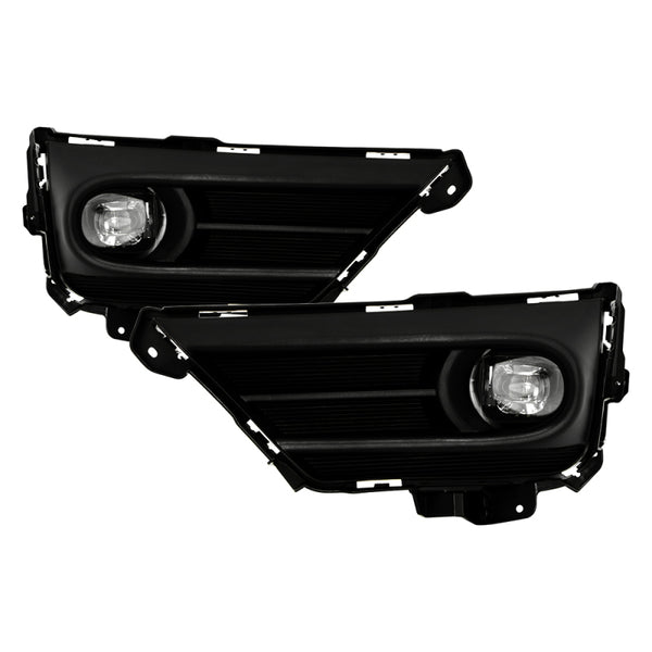 Spyder 20-22 Honda CRV (Excl Hybrid) OEM Full LED Fog Lights w/Switch - Clear (FL-HCRV20-LED-C)