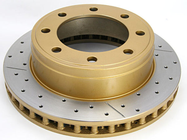 DBA 99-04 Ford F-250 Super Duty (w/Rear Rotor) 4WD Front Street Drilled & Slotted Rotor - Premium Brake Rotors - Slot & Drilled from DBA - Just 687.40 SR! Shop now at Motors