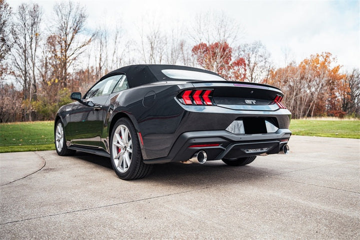 Corsa 24 Ford Mustang GT Conv. Xtreme Cat-Back Ex. Sys. 3.0in Dual Rear Ex w/4.5in StraightCut Tips - Premium Catback from CORSA Performance - Just 6943.51 SR! Shop now at Motors