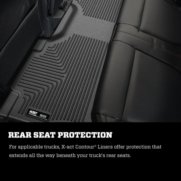 Husky Liners 23-23 Honda CR-V X-Act Contour Front Row Floor Liners Black - Premium Floor Mats - Rubber from Husky Liners - Just 525.78 SR! Shop now at Motors