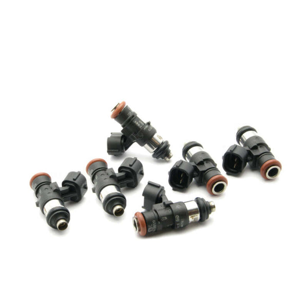 DeatschWerks Bosch EV14 Universal 40mm/14mm Matched Set of 6 Injectors 2400cc/min - Premium Fuel Injector Sets - 6Cyl from DeatschWerks - Just 5442.21 SR! Shop now at Motors