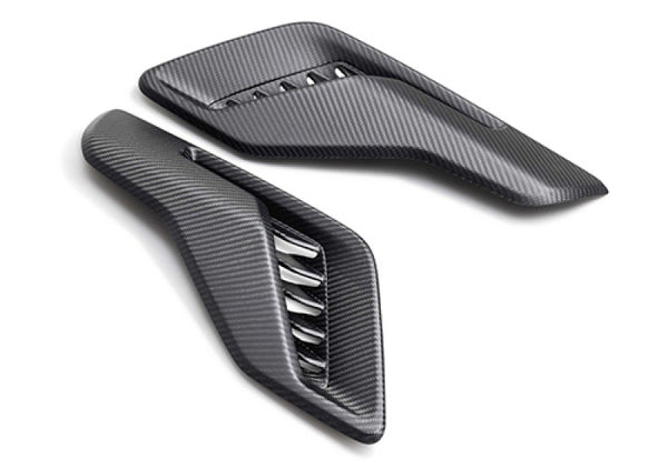 Ford Racing 21-24 F-150 Raptor Carbon Fiber Fender Vent Set - Matte - Premium Spoilers from Ford Racing - Just 4994.22 SR! Shop now at Motors