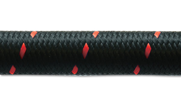Vibrant -10 AN Two-Tone Black/Red Nylon Braided Flex Hose (2 foot roll) - Premium Hoses from Vibrant - Just 70.49 SR! Shop now at Motors