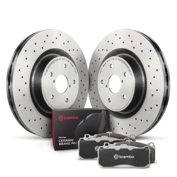 Brembo OE Front Disc Brake Kit - Premium Brake Rotors - OE from Brembo OE - Just 739.60 SR! Shop now at Motors