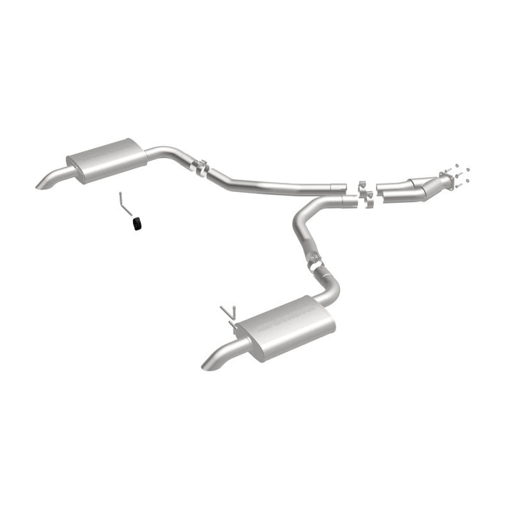 MagnaFlow 75-79 Chevy Corvette V8 5.7L Dual Split Rear Exit Stainless Cat-Back Perf Exhaust - Premium Catback from Magnaflow - Just 3076.59 SR! Shop now at Motors