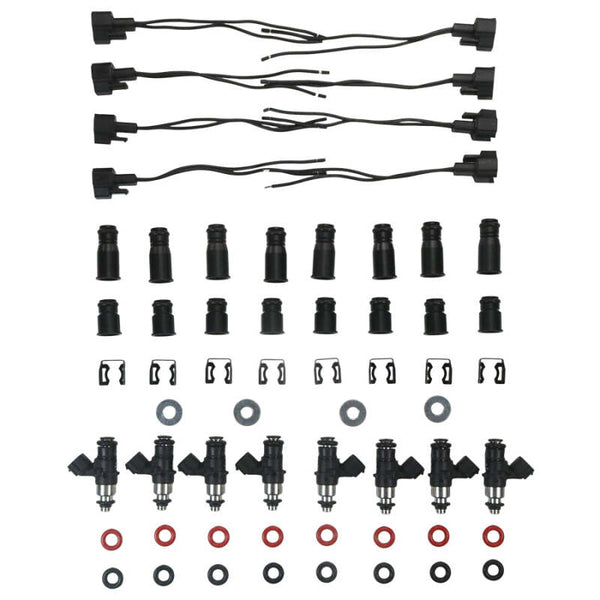 DeatschWerks LS 1500cc Injector Kit - Set of 8 - Premium Fuel Injector Sets - 6Cyl from DeatschWerks - Just 6339.32 SR! Shop now at Motors