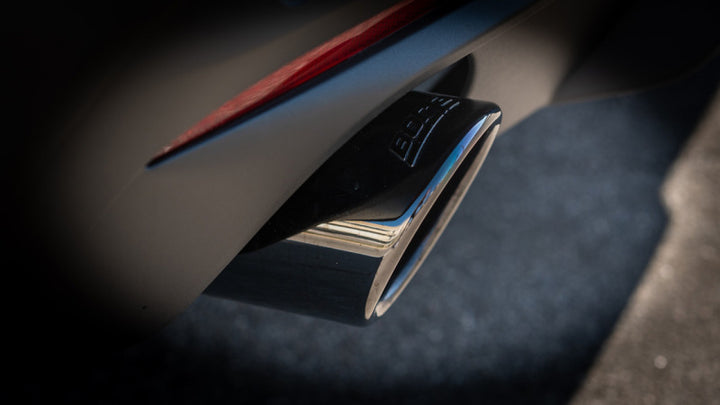 Borla 2024 Ford Mustang GT 5.0L V8 w/o Active Exhaust S-Type Cat-Back Exhaust System - Black Chrome - Premium Catback from Borla - Just 7825.55 SR! Shop now at Motors