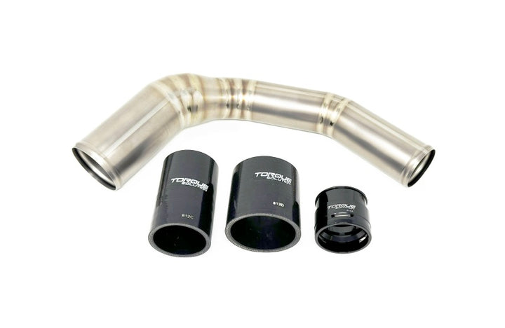 Torque Solution 2022+ Subaru WRX / 19-23 Subaru Ascent Titanium Top Mount Charge Pipe - Brushed - Premium Air Intake Components from Torque Solution - Just 1250.50 SR! Shop now at Motors