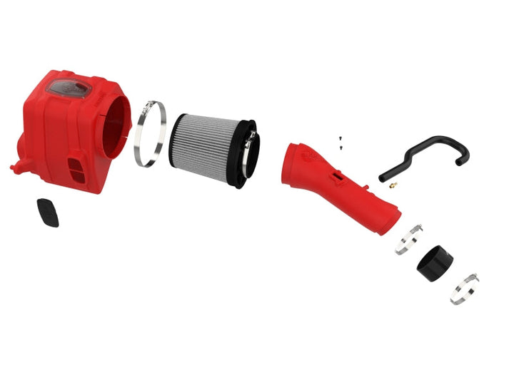 aFe 07-21 Toyota Tundra V8 5.7L Momentum GT Red Edition Cold Air Intake System w/ Pro DRY S Filter - Premium Cold Air Intakes from aFe - Just 1944.23 SR! Shop now at Motors