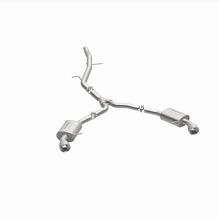 MagnaFlow 18-19 Audi A5 Dual Exit Polished Stainless CatBack Exhaust - 3in Main Piping Diameter - Premium Catback from Magnaflow - Just 6261.52 SR! Shop now at Motors