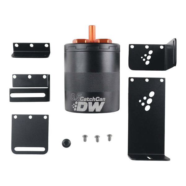 Deatschwerks Deatschwerks 0.5 Liter Street Oil Catch Can Assembly - Premium Oil Catch Cans from DeatschWerks - Just 859.51 SR! Shop now at Motors