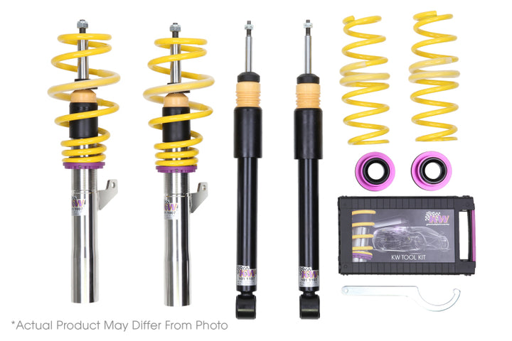 KW Mercedes-Benz C-Class (W204) RWD w/ Electronic Dampers KW V2 Comfort Kit Bundle - Premium Coilovers from KW - Just 9993.49 SR! Shop now at Motors