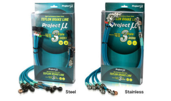 Project Mu Nissan Skyline HNR32 Stainless Steel Green Teflon Brake Lines (Special Order No Cancel) - Premium Brake Line Kits from Project Mu - Just 1507.75 SR! Shop now at Motors