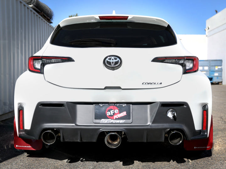 aFe 23-24 Toyota GR Corolla L3 1.6L (t) Gemini XV 3in to 2-1/2in Cat Back Exhaust w/ Polished Tips - Premium Catback from aFe - Just 7657.03 SR! Shop now at Motors