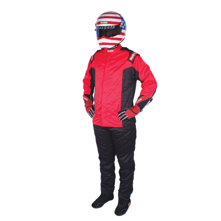 RaceQuip Red Chevron-5 Jacket SFI-5 - Large - Premium Racing Jackets from Racequip - Just 1006.38 SR! Shop now at Motors