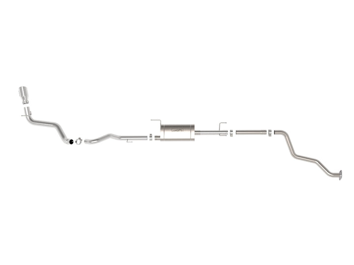 aFe 2024 Toyota Tacoma L4 2.4L Apollo Series 2.5-3in 409 SS Steel Cat-Back Exhaust w/Polished Tips - Premium Catback from aFe - Just 2463.86 SR! Shop now at Motors