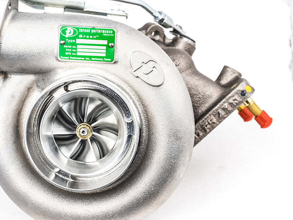 Forced Performance Mitsubishi Evo 9 Green FP54 Turbocharger Ball Bearing MHI Turbine Hsg w/18PSI WG - Premium Turbochargers from Forced Performance - Just 12014.93 SR! Shop now at Motors