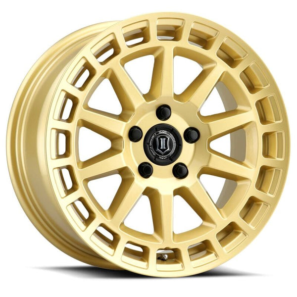 ICON Journey - 17x8 / 5x4.5 / +38mm / 6in BS - Gloss Gold Wheel - Premium Wheels - Cast from ICON - Just 960.31 SR! Shop now at Motors