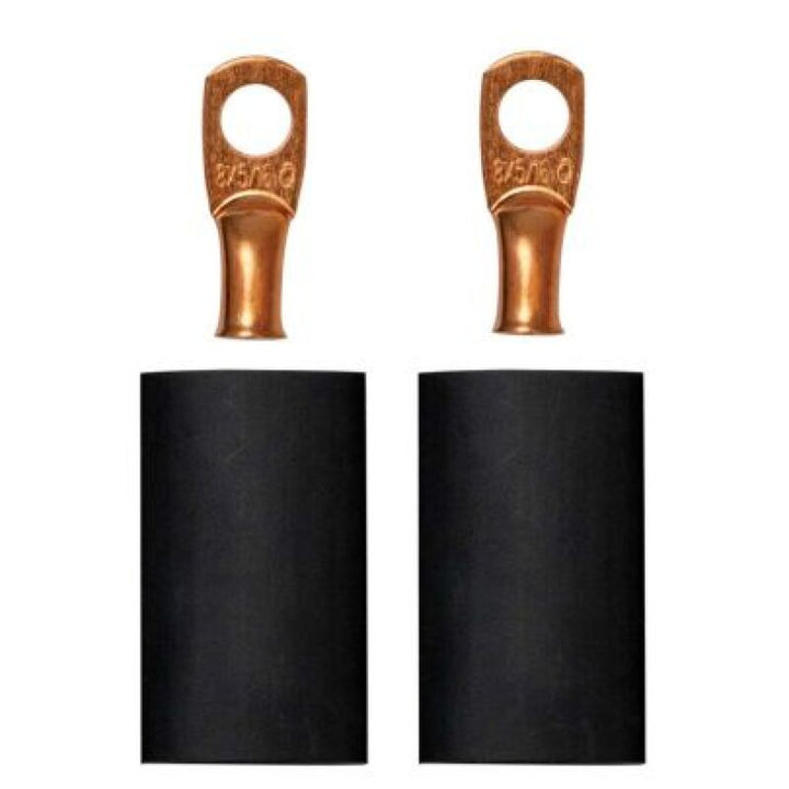 Moroso 5/16in Dia Stud 8 GA Wire Crimp/Solder Battery Cable Terminal Kit (2 Pack) - Premium Battery Accessories from Moroso - Just 24.04 SR! Shop now at Motors