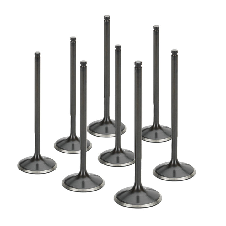 Supertech Subaru 2.0L/2.5L WRX 36.5X5.96X103.85mm +0.5mm Head Black Nitrided Intake Valve - Set of 8 - Premium Valves from Supertech - Just 668.34 SR! Shop now at Motors