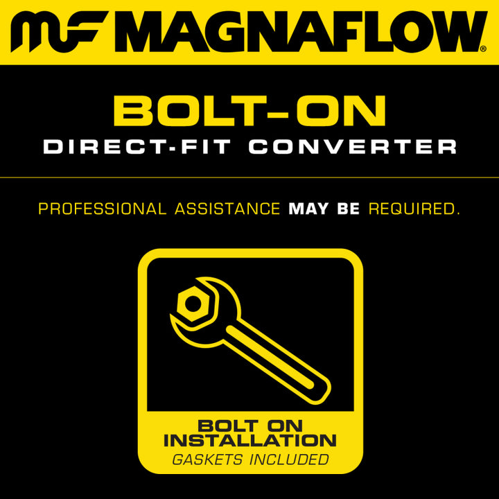 MagnaFlow Conv Direct Fit 10-14 Ford F-150 SVT Raptor 6.2L - Right - Premium Catalytic Converter Direct Fit from Magnaflow - Just 3094.81 SR! Shop now at Motors