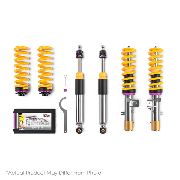 KW Coilover Kit V3 Audi S3 (8V) Quattro 2.0T w/o Magnetic Ride - Premium Coilovers from KW - Just 9867.35 SR! Shop now at Motors