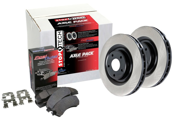 Centric OE Coated Front & Rear Brake Kit (4 Wheel) - Premium Brake Pads - Performance from Stoptech - Just 2219.77 SR! Shop now at Motors