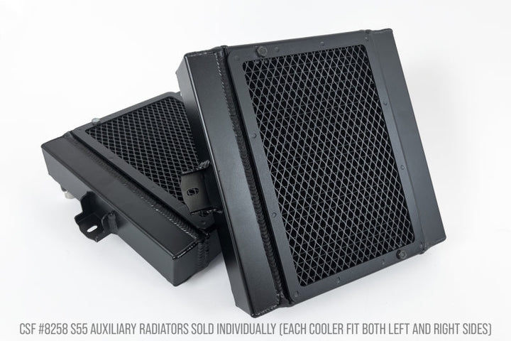 CSF BMW F8X M3/M4/M2C Auxiliary Radiators w/ Rock Guards (Sold Individually - Fits Left and Right - Premium Radiators from CSF - Just 1684.32 SR! Shop now at Motors