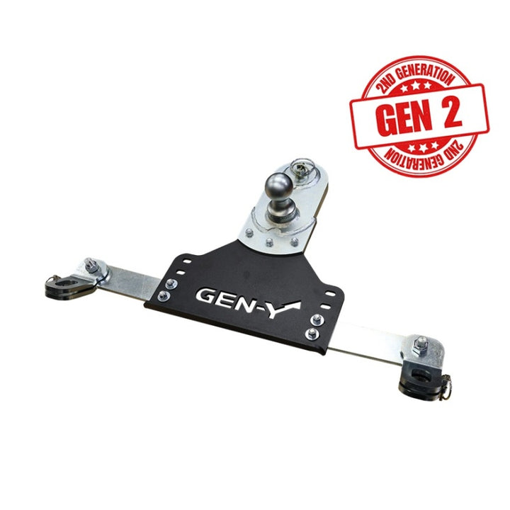 Gen-Y 18-19 GM Short/Long Bed GoosePuck II 5in Offset Ball Puck Mount 25K TW w/Safety Chain Anchors - Premium Hitch Ball Mounts from GEN-Y Hitch - Just 2095.38 SR! Shop now at Motors