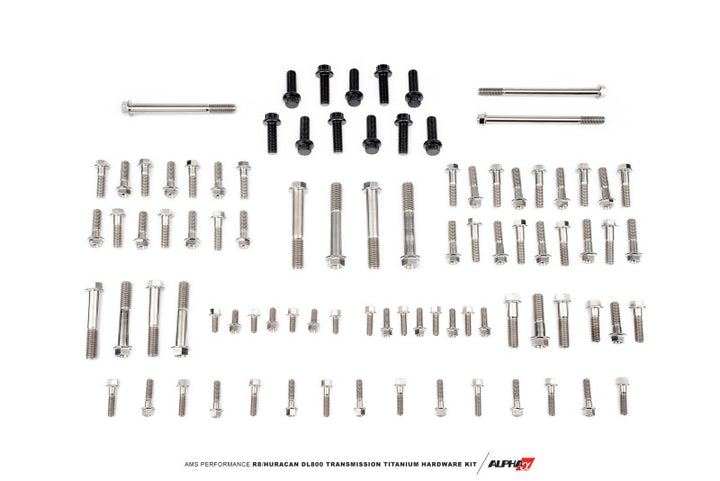 AMS Performance 14-24 Audi R8/Lamborghini Huracan DL800 Transmission Titanium Hardware Kit - Premium Bolts from AMS - Just 1929.68 SR! Shop now at Motors