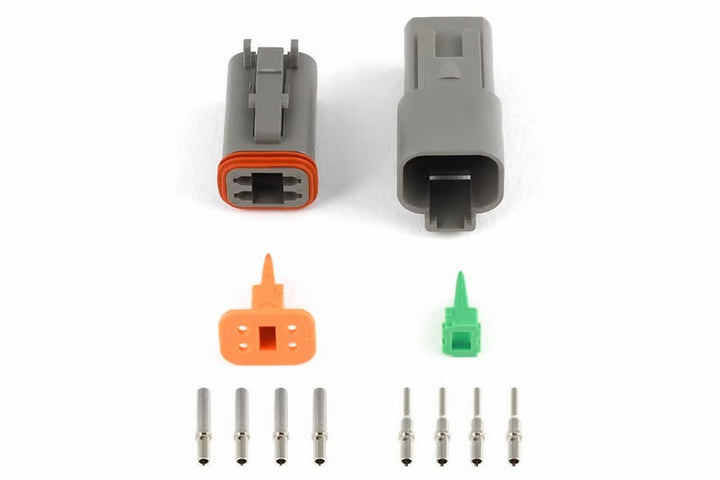 Haltech Matching Set of Deutsch DT-4 Connectors 13 Amp Plug & Pins Only - Premium Wiring Connectors from Haltech - Just 97.65 SR! Shop now at Motors