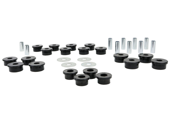 Whiteline 91-97 Toyota Land Cruiser / 96-79 Lexus LX450 Rear Vehicle Essentials Bushing Kit - Premium Bushing Kits from Whiteline - Just 824.72 SR! Shop now at Motors